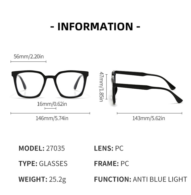 TTL-CF13 /Anti Blue Ray prescription glasses