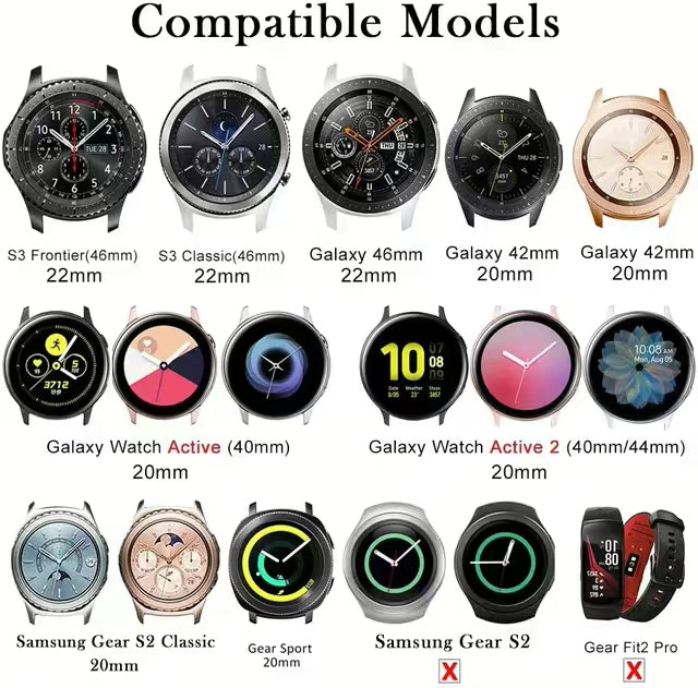 23-26D /For Galaxy Watch band