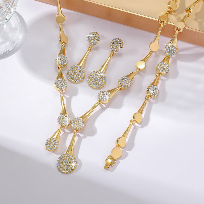 16-19-22D /Necklace+Bracelets+Earrings